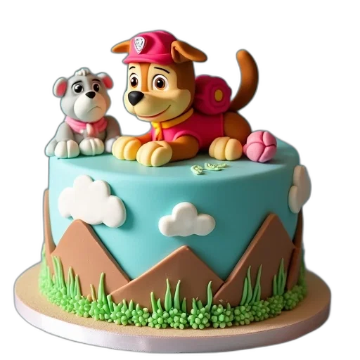 3d render, concept art, paw, patrol transparent PNG cut-out