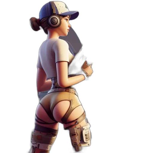 staff, weapon, robot, hat transparent PNG cut-out