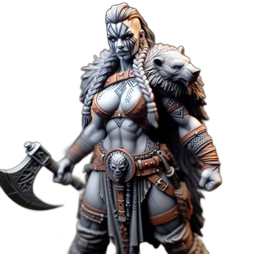 concept art, fantasy art, comic book art, 3d render transparent PNG cut-out