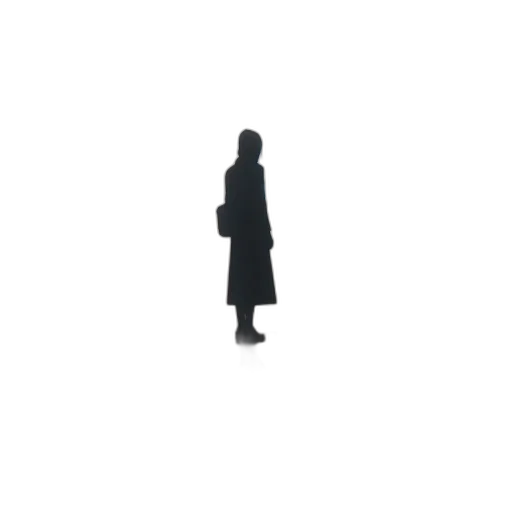 staff, dress, jacket, face transparent PNG cut-out