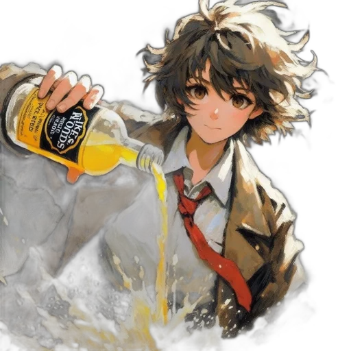 jacket, bottle, food, weapon transparent PNG cut-out
