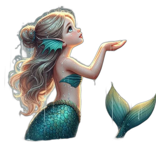 concept art, fantasy art, pixel art, watercolor transparent PNG cut-out