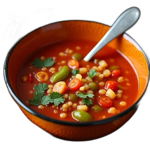 food, photorealistic, 3d render, bowl transparent PNG cut-out