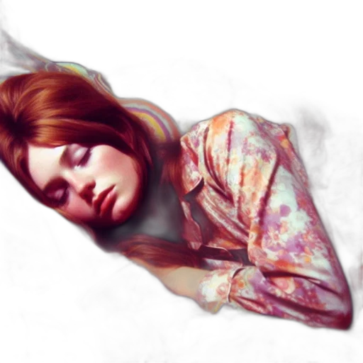 dress, face, photorealistic, oil painting transparent PNG cut-out