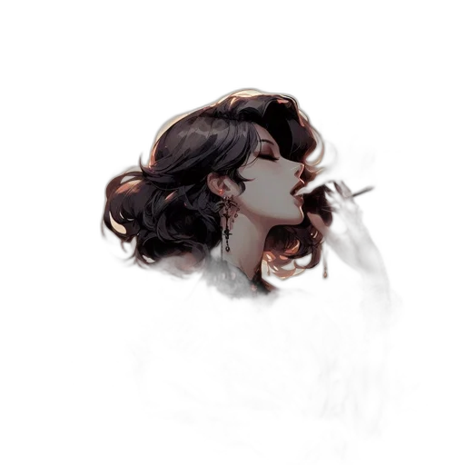 hair, face, crown, mask transparent PNG cut-out