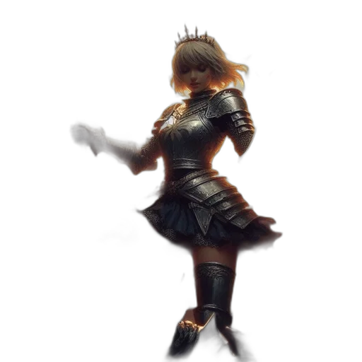 crown, sword, staff, dress transparent PNG cut-out