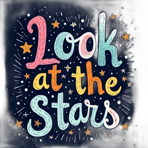 watercolor, cartoon, outer space, colorful transparent PNG cut-out