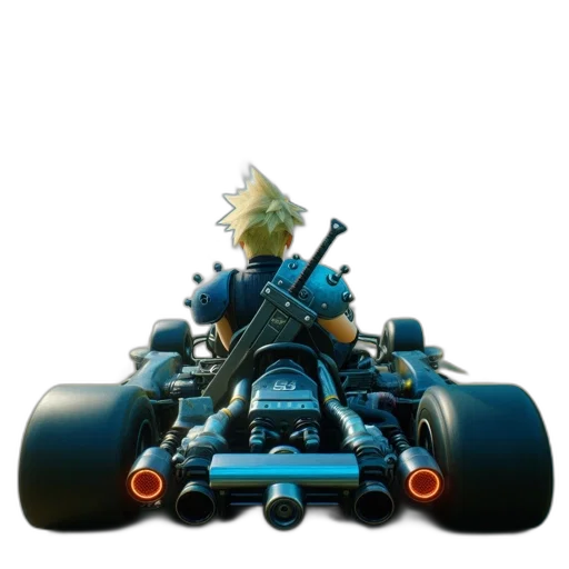 car, weapon, robot, crown transparent PNG cut-out