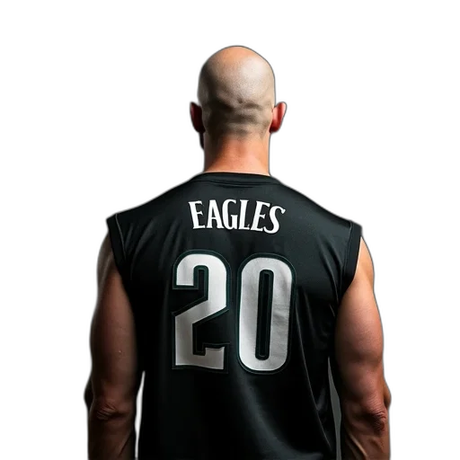 3d render, photorealistic, man, bald transparent PNG cut-out