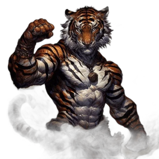 animal, fantasy art, concept art, comic book art transparent PNG cut-out