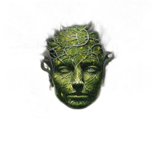 mask, face, crown, creature transparent PNG cut-out