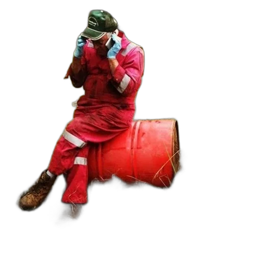 staff, umbrella, jacket, mask transparent PNG cut-out