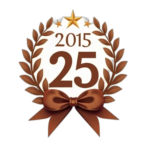 years, anniversary, emblem, ribbon transparent PNG cut-out