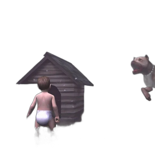 creature, animal, 3d render, concept art transparent PNG cut-out