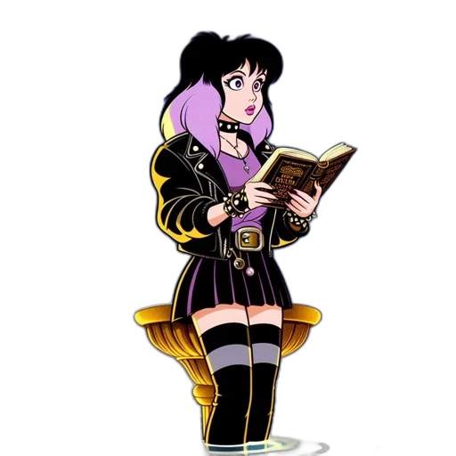 jacket, comic book art, cartoon, concept art transparent PNG cut-out