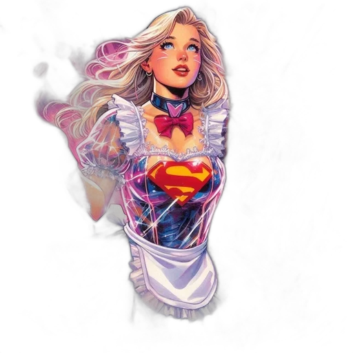 dress, comic book art, concept art, fantasy art transparent PNG cut-out