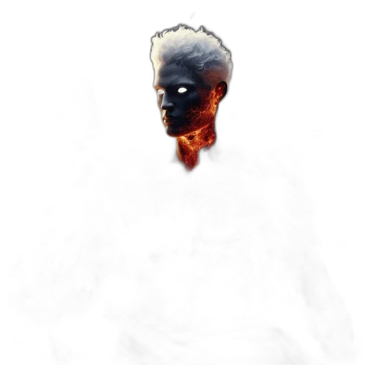 mask, face, staff, creature transparent PNG cut-out