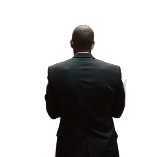 staff, jacket, face, robot transparent PNG cut-out