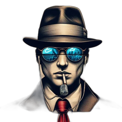 mask, hat, face, comic book art transparent PNG cut-out