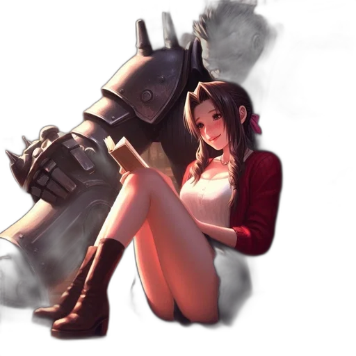 robot, weapon, sword, staff transparent PNG cut-out