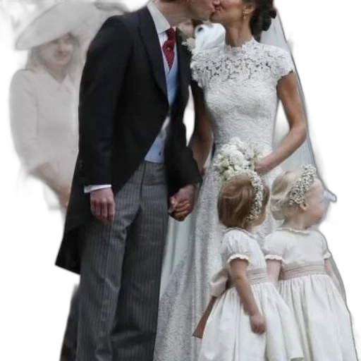 dress, crown, hat, bride transparent PNG cut-out