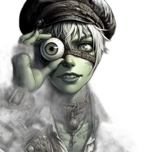 mask, face, fantasy art, comic book art transparent PNG cut-out