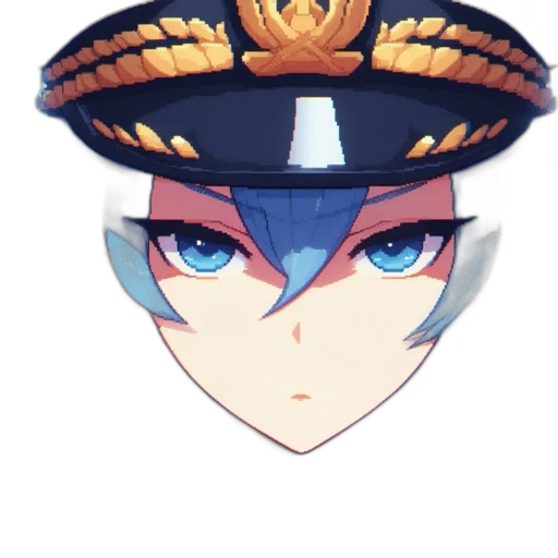 hat, crown, staff, face transparent PNG cut-out