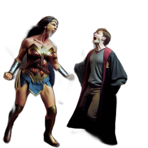 comic book art, concept art, 3d render, fantasy art transparent PNG cut-out