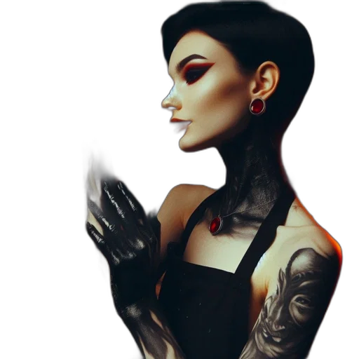 jewelry, robot, staff, face transparent PNG cut-out
