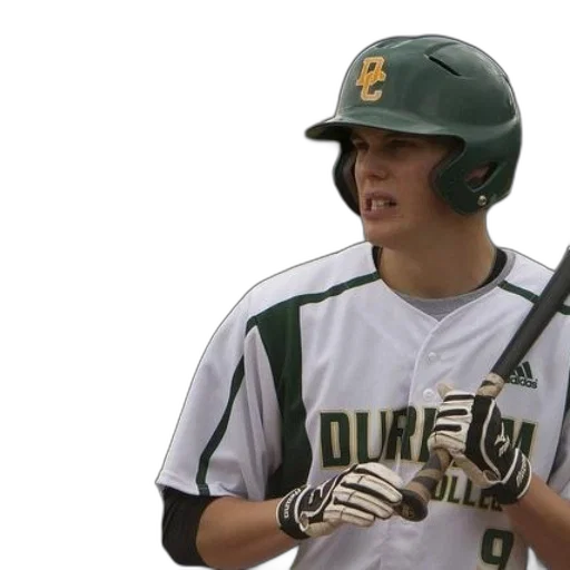 baseball, player, durham, college transparent PNG cut-out