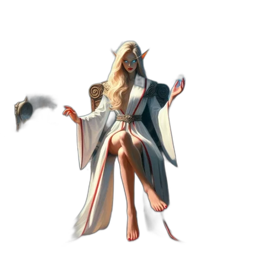 staff, dress, creature, concept art transparent PNG cut-out