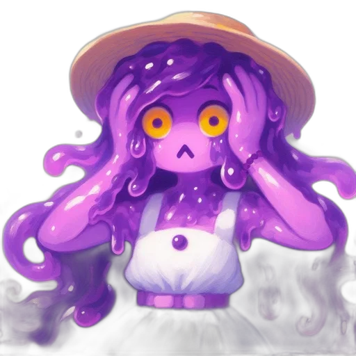 creature, staff, hat, concept art transparent PNG cut-out