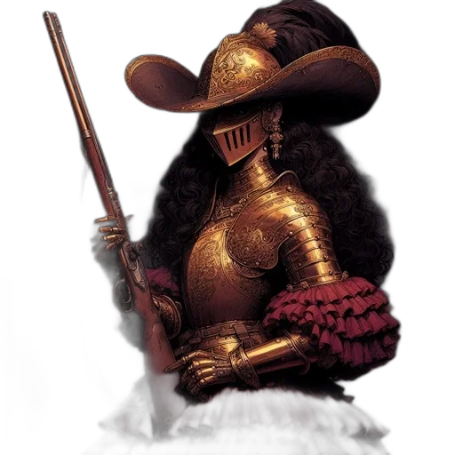 hat, staff, sword, mask transparent PNG cut-out