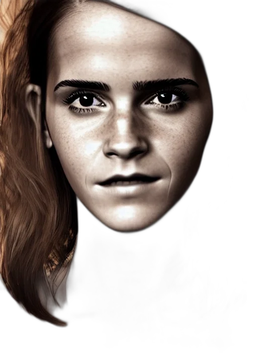 face, mask, robot, hair transparent PNG cut-out