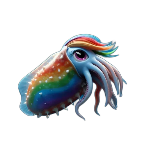 creature, animal, hat, dragon transparent PNG cut-out
