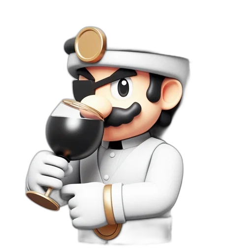 staff, food, pixel art, 3d render transparent PNG cut-out