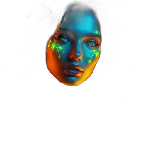 face, mask, robot, jewelry transparent PNG cut-out