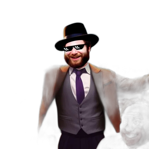 staff, animal, creature, hat transparent PNG cut-out