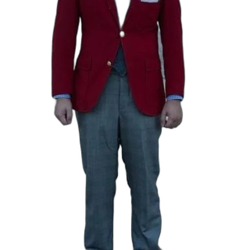 jacket, staff, 3d render, concept art transparent PNG cut-out