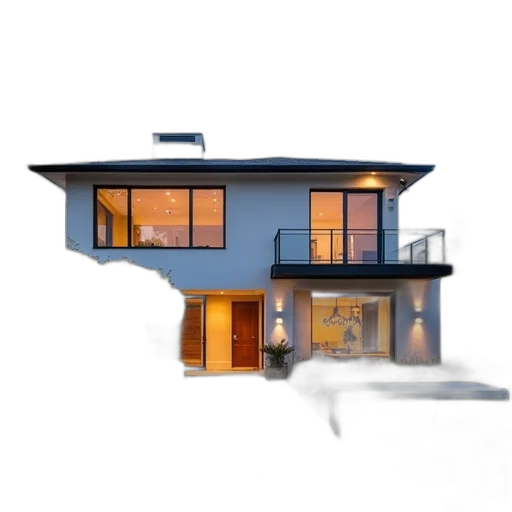 building, furniture, 3d render, photorealistic transparent PNG cut-out