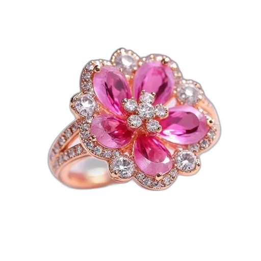 jewelry, crown, flower, elegant transparent PNG cut-out