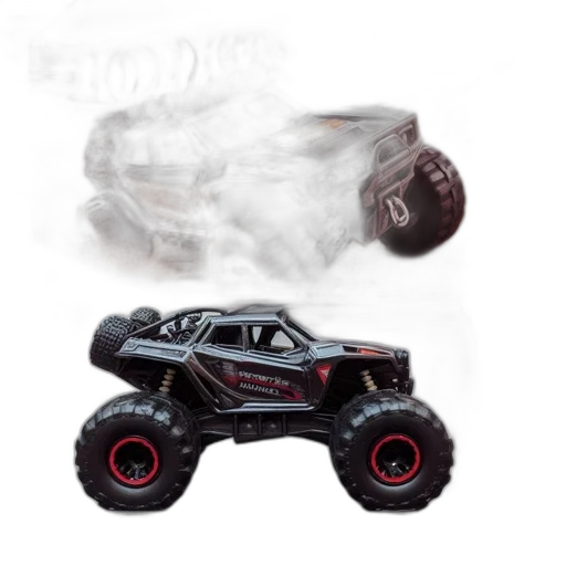 car, creature, concept art, photorealistic transparent PNG cut-out