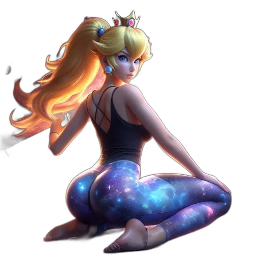 dress, crown, staff, concept art transparent PNG cut-out
