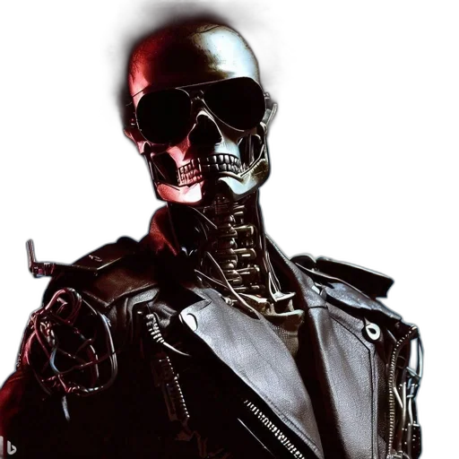 robot, jacket, cyberpunk, concept art transparent PNG cut-out