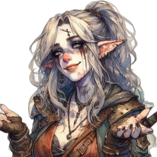 face, staff, fantasy art, concept art transparent PNG cut-out