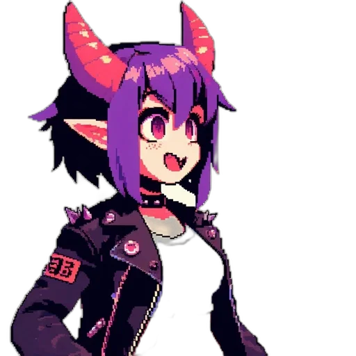 jacket, staff, dragon, creature transparent PNG cut-out