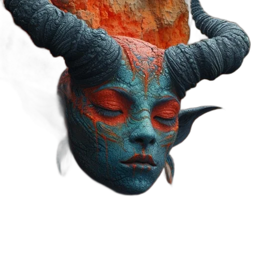 mask, face, creature, hat transparent PNG cut-out