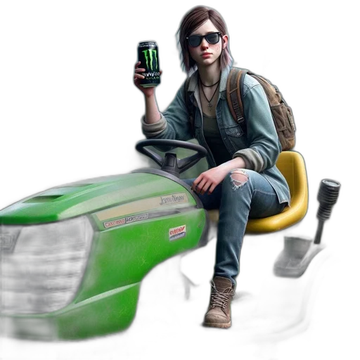 car, jacket, weapon, concept art transparent PNG cut-out