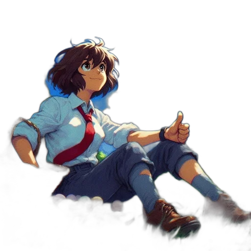 jacket, robot, weapon, bottle transparent PNG cut-out