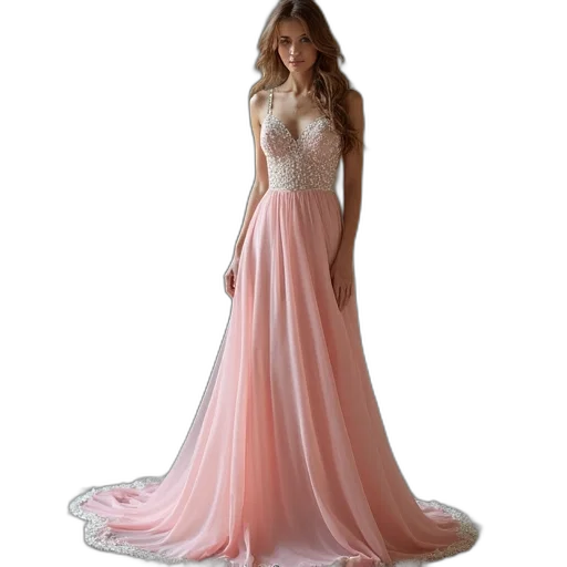 dress, pastel, colorful, line transparent PNG cut-out